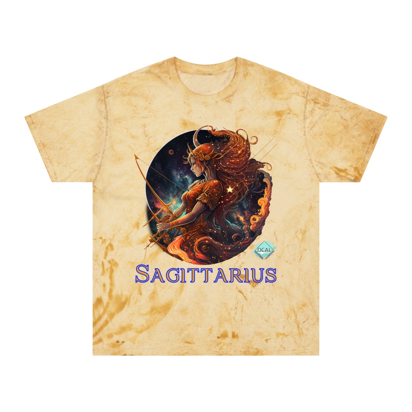 DCAL Zodiac Collection "Sagittarius" Color Blast T-Shirt