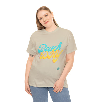 DCAL Beach collection "Beach Day" Unisex Heavy Cotton Tee