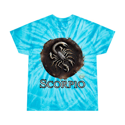 DCAL Zodiac Collection "Scropio" Tie-Dye Tee, Cyclone