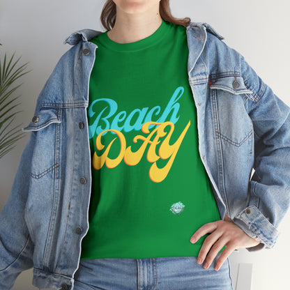 DCAL Beach collection "Beach Day" Unisex Heavy Cotton Tee