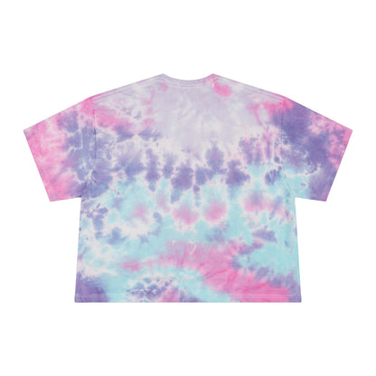 DCAL Zodiac Collection "Capricorn" Women's Tie-Dye Crop Tee