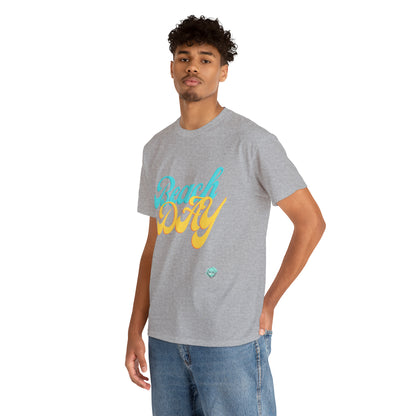 DCAL Beach collection "Beach Day" Unisex Heavy Cotton Tee