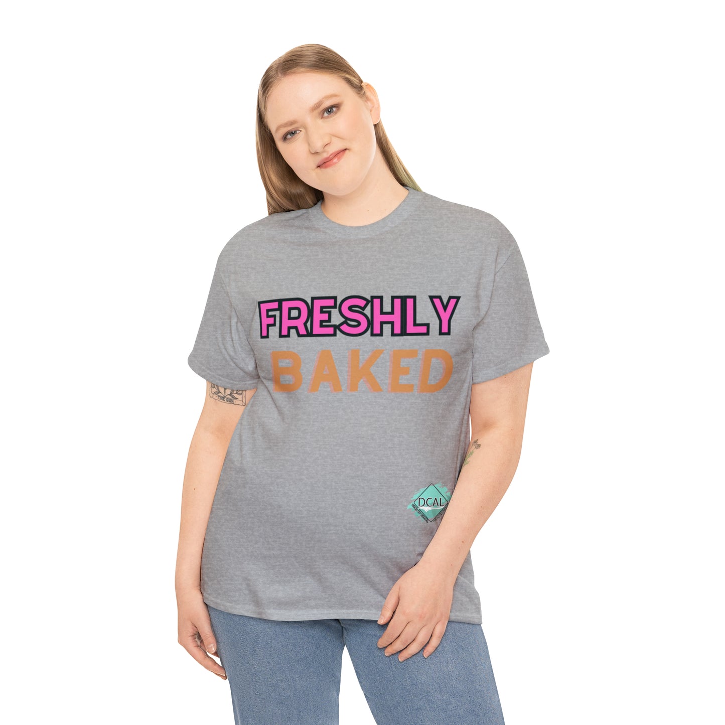 DCAL Graphic Tees "Freshly Baked" Unisex Heavy Cotton Tee