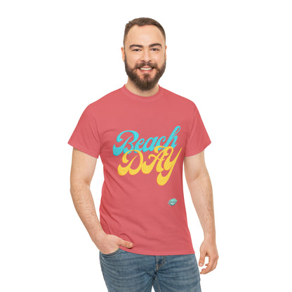 DCAL Beach collection "Beach Day" Unisex Heavy Cotton Tee