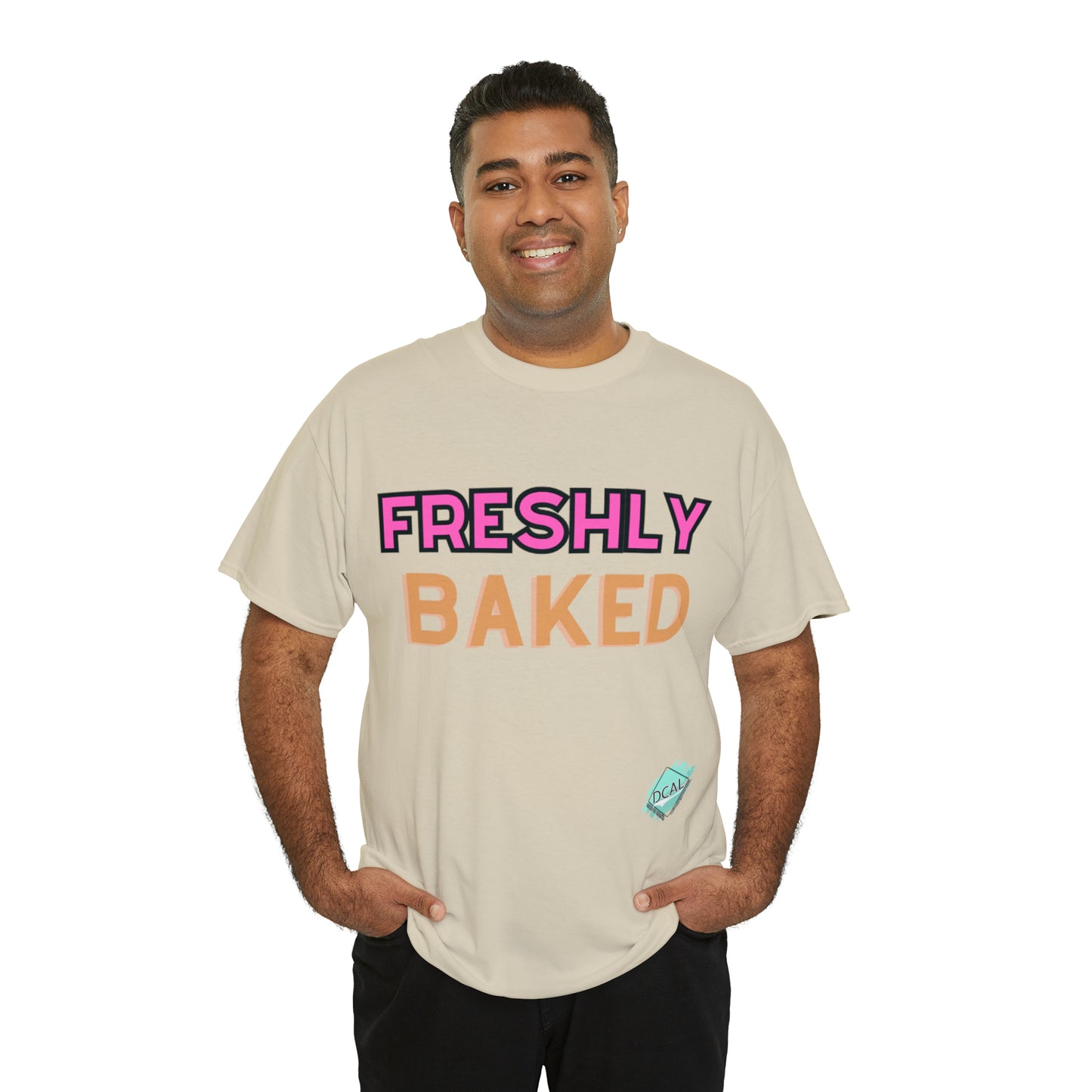 DCAL Graphic Tees "Freshly Baked" Unisex Heavy Cotton Tee