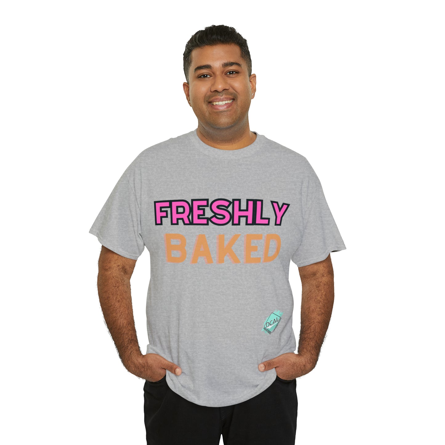 DCAL Graphic Tees "Freshly Baked" Unisex Heavy Cotton Tee