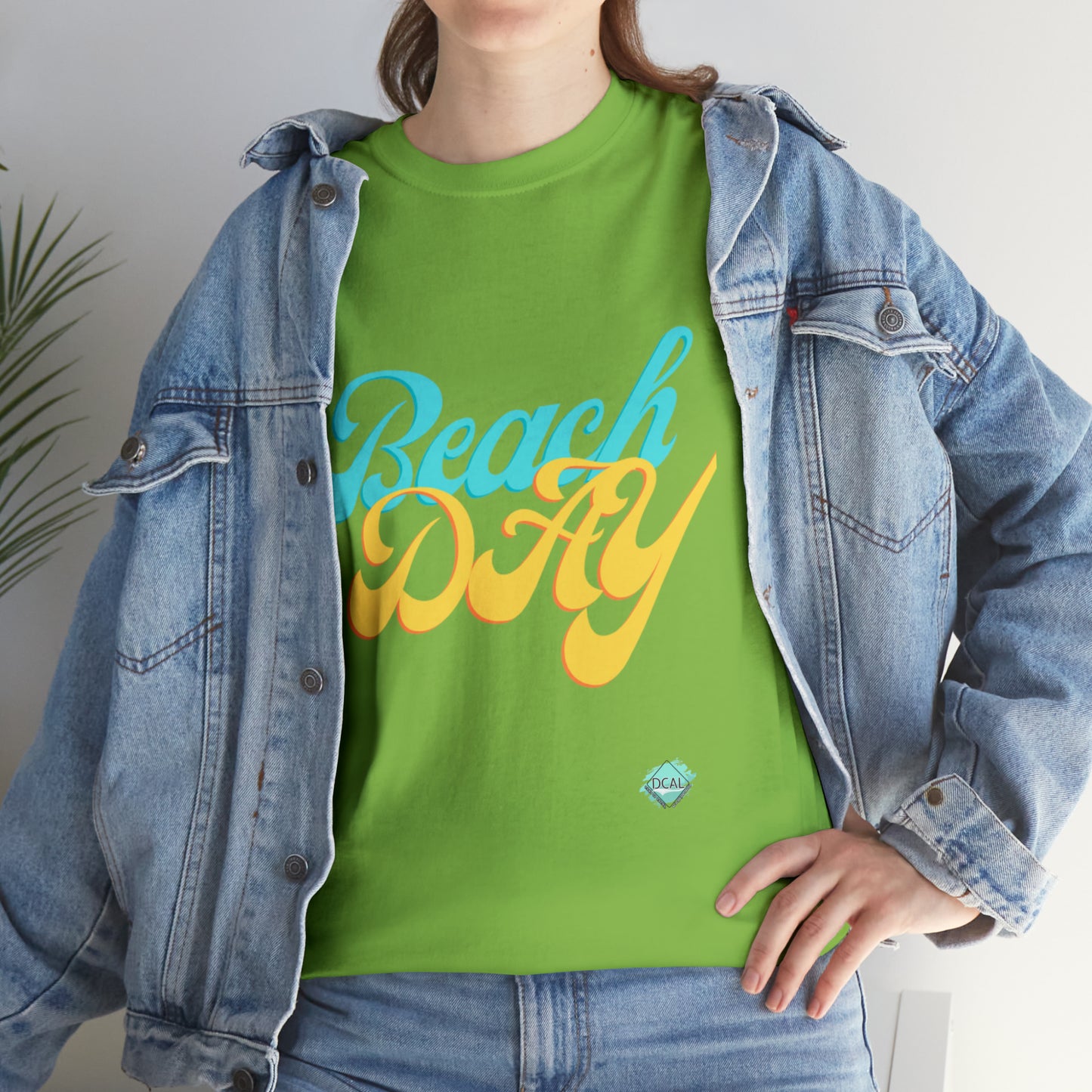 DCAL Beach collection "Beach Day" Unisex Heavy Cotton Tee