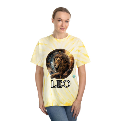 DCAL Zodiac Collection "LEO" Tie-Dye Tee, Cyclone