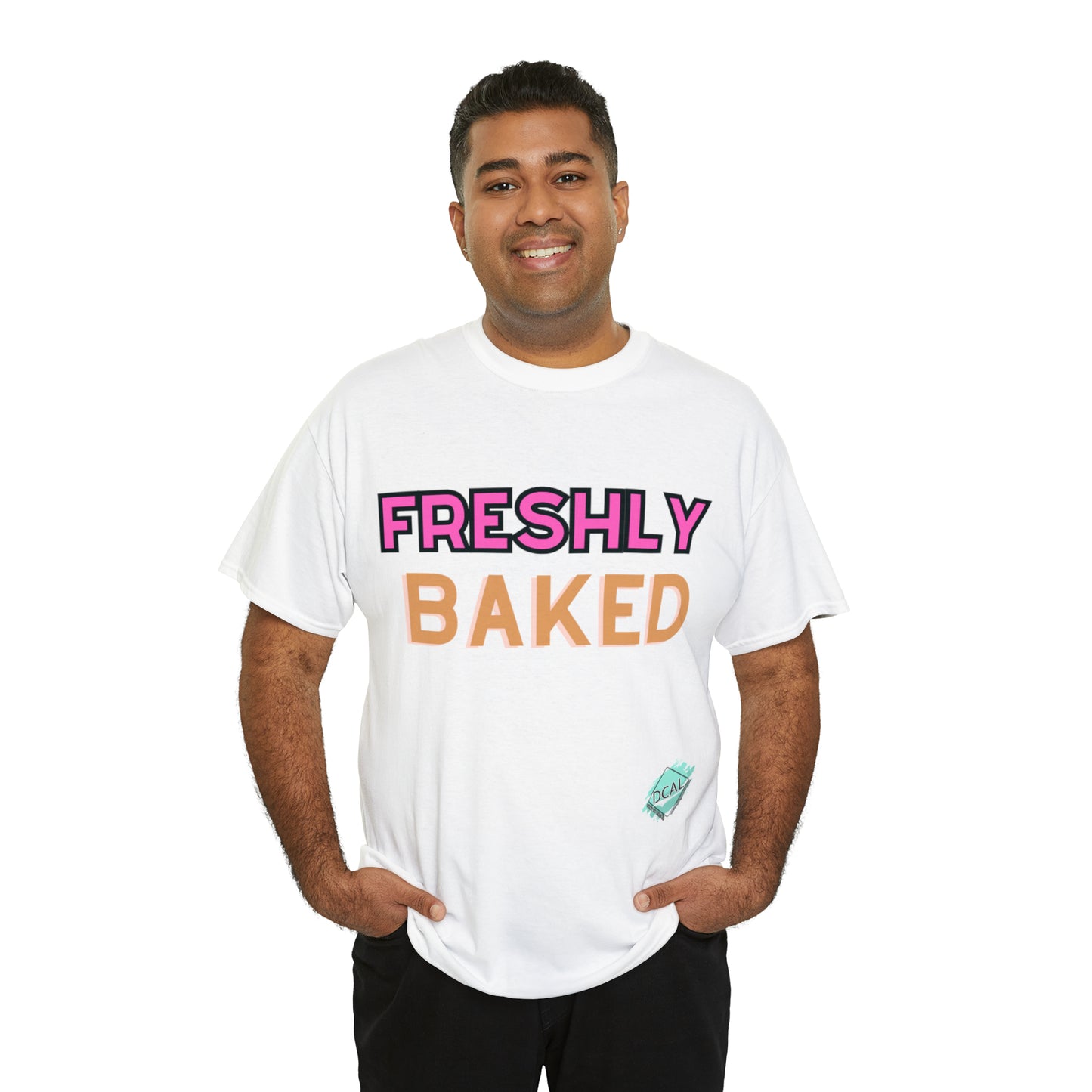 DCAL Graphic Tees "Freshly Baked" Unisex Heavy Cotton Tee