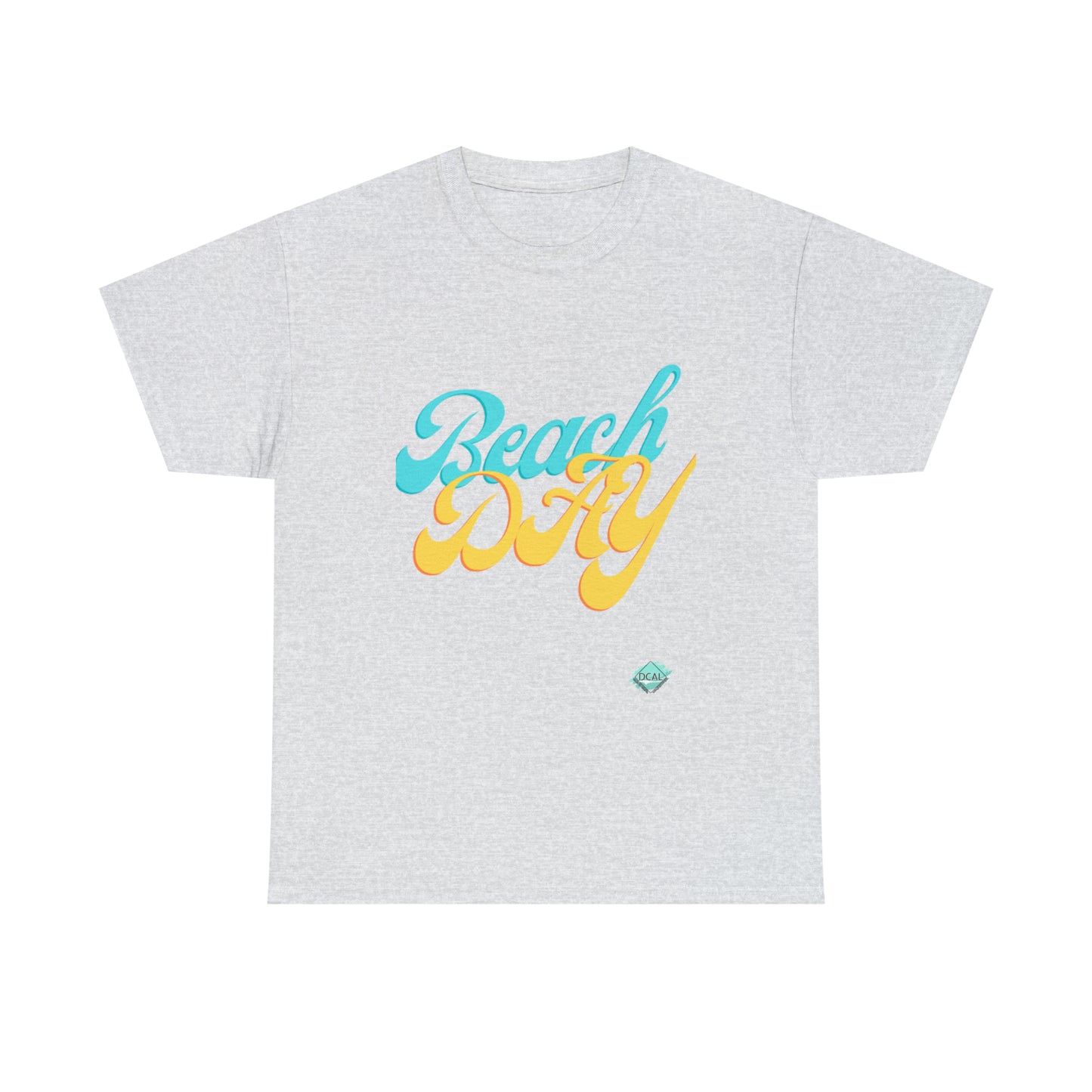 DCAL Beach collection "Beach Day" Unisex Heavy Cotton Tee