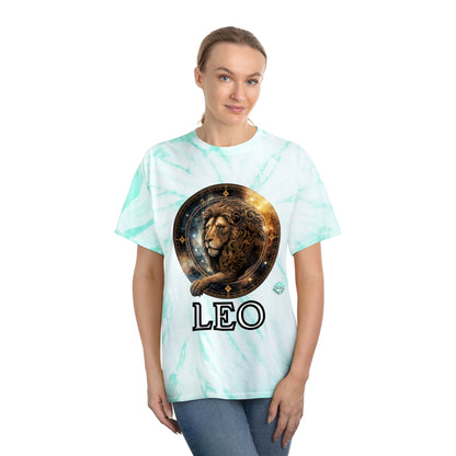 DCAL Zodiac Collection "LEO" Tie-Dye Tee, Cyclone