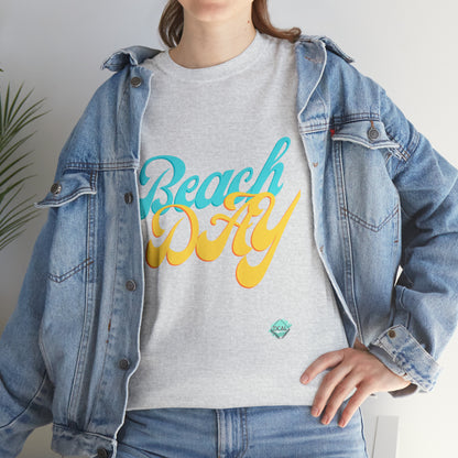 DCAL Beach collection "Beach Day" Unisex Heavy Cotton Tee