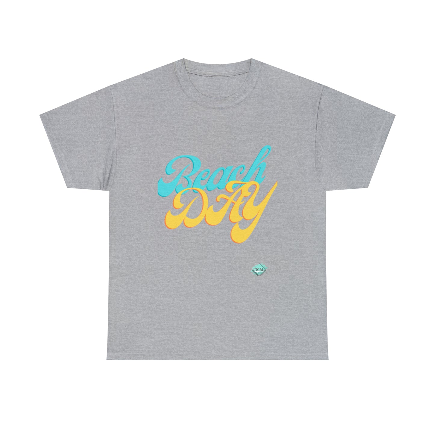 DCAL Beach collection "Beach Day" Unisex Heavy Cotton Tee