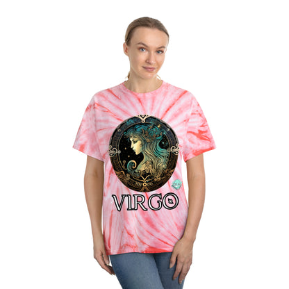 DCAL Zodiac Collection "VIRGO" Tie-Dye Tee, Cyclone
