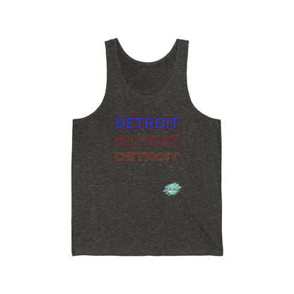 DCAL Downtown Diaries "Detroit" Unisex Jersey Tank