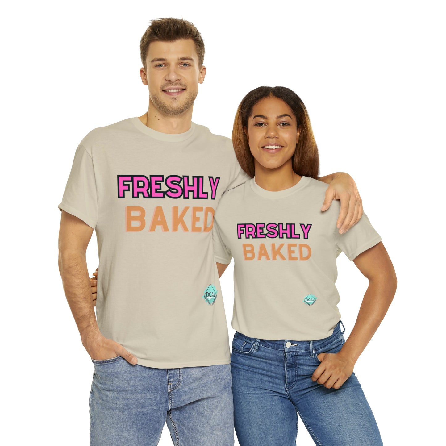 DCAL Graphic Tees "Freshly Baked" Unisex Heavy Cotton Tee