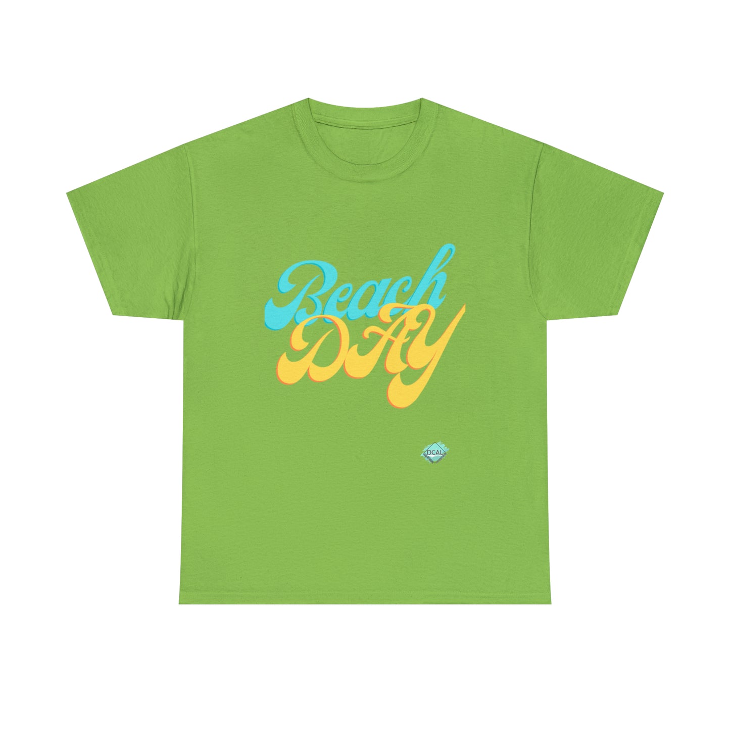 DCAL Beach collection "Beach Day" Unisex Heavy Cotton Tee