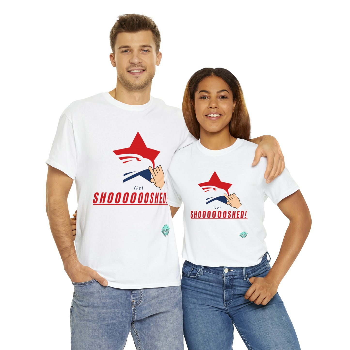 DCAL Graphic Tees "Get Shooshed" Heavy Cotton Tee