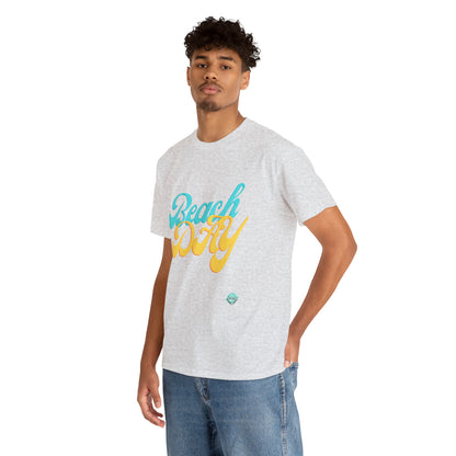 DCAL Beach collection "Beach Day" Unisex Heavy Cotton Tee