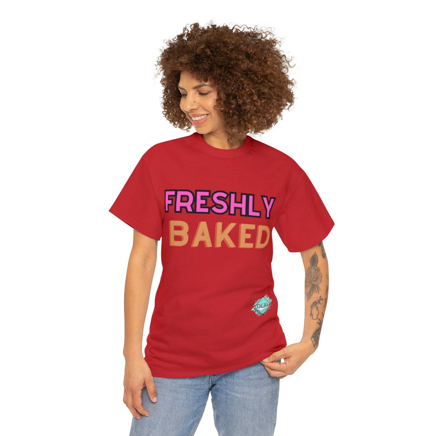 DCAL Graphic Tees "Freshly Baked" Unisex Heavy Cotton Tee