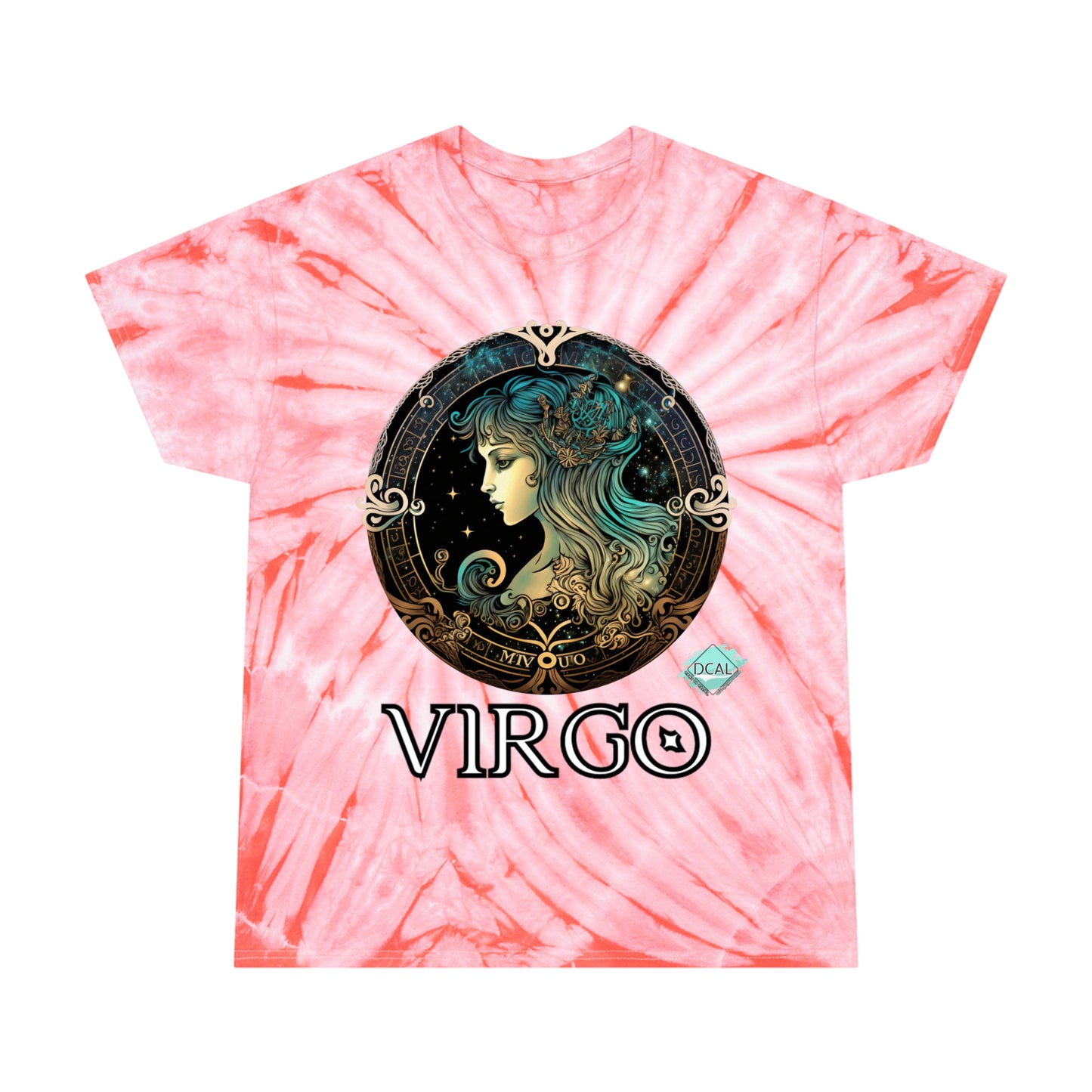 DCAL Zodiac Collection "VIRGO" Tie-Dye Tee, Cyclone
