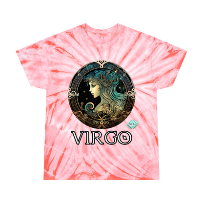 DCAL Zodiac Collection "VIRGO" Tie-Dye Tee, Cyclone