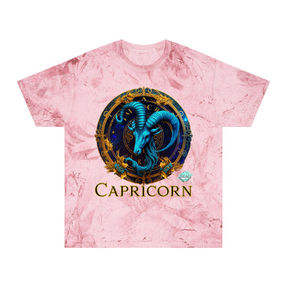 DCAL Zodiac Collection "Capricorn" Unisex Color Blast T-Shirt