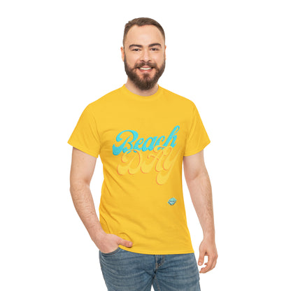 DCAL Beach collection "Beach Day" Unisex Heavy Cotton Tee