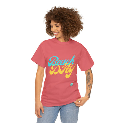 DCAL Beach collection "Beach Day" Unisex Heavy Cotton Tee