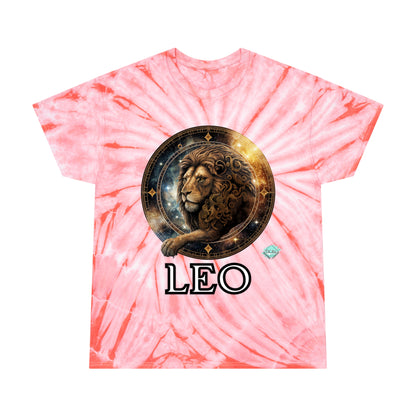 DCAL Zodiac Collection "LEO" Tie-Dye Tee, Cyclone