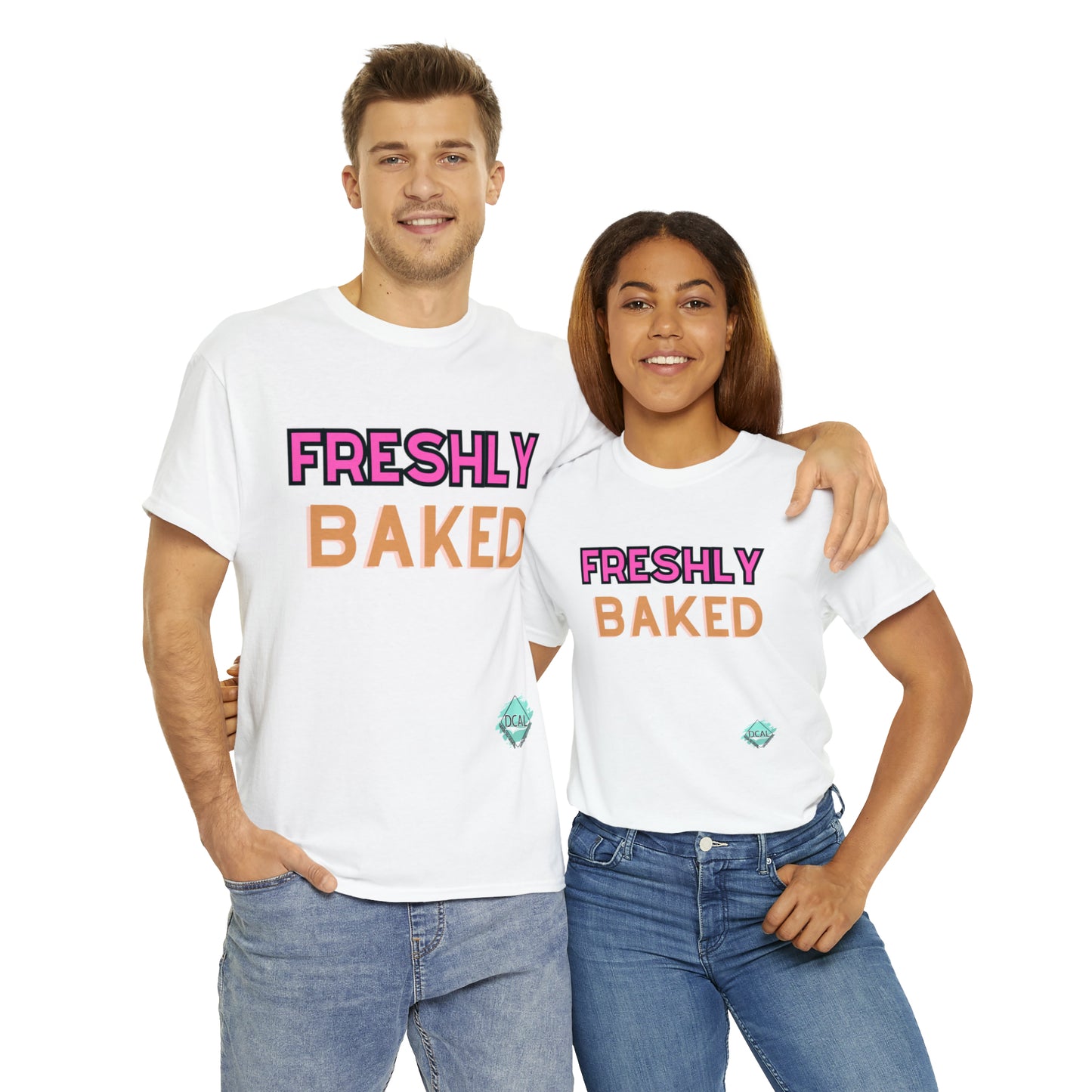 DCAL Graphic Tees "Freshly Baked" Unisex Heavy Cotton Tee