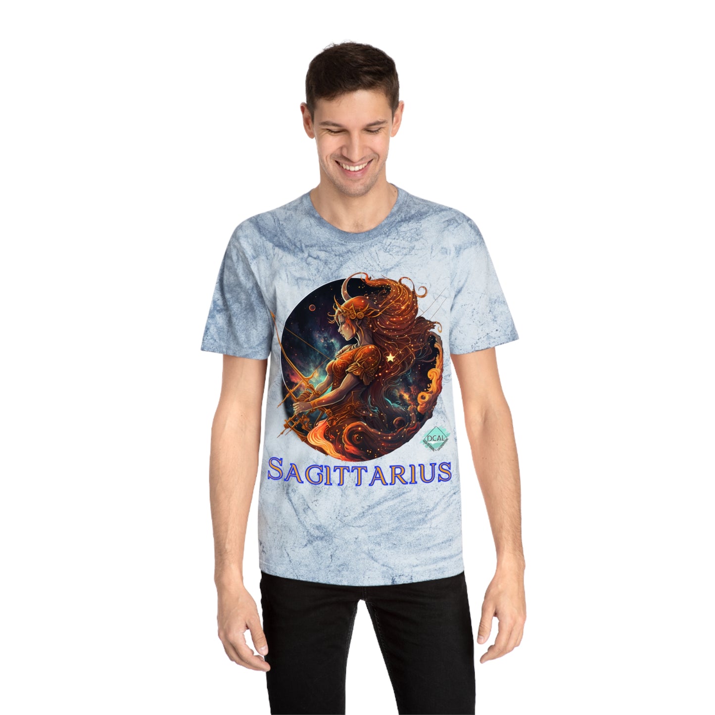 DCAL Zodiac Collection "Sagittarius" Color Blast T-Shirt