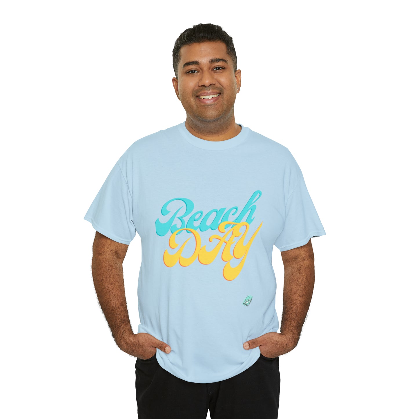 DCAL Beach collection "Beach Day" Unisex Heavy Cotton Tee