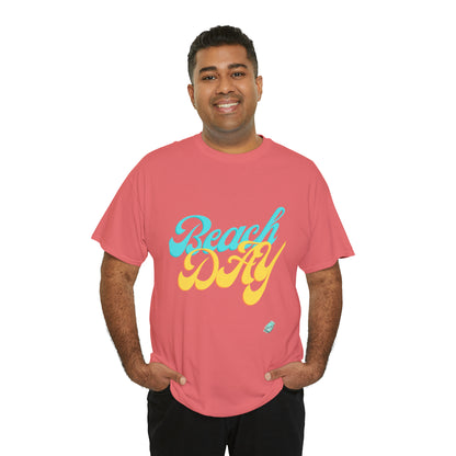 DCAL Beach collection "Beach Day" Unisex Heavy Cotton Tee