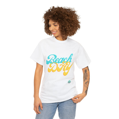 DCAL Beach collection "Beach Day" Unisex Heavy Cotton Tee