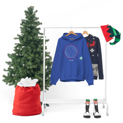 DCAL Graphic Tees "The World Don't Revolve Around you" Unisex Heavy Blend™ Hooded Sweatshirt