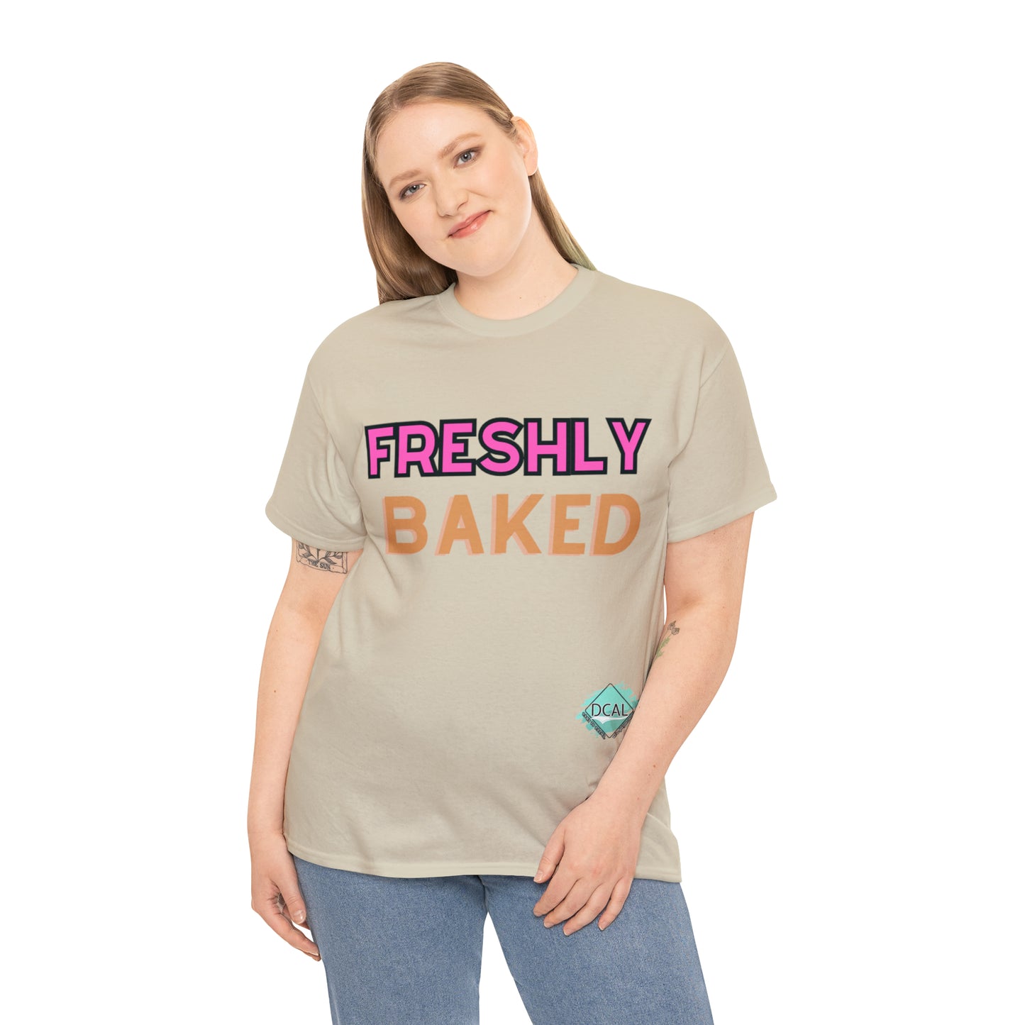 DCAL Graphic Tees "Freshly Baked" Unisex Heavy Cotton Tee