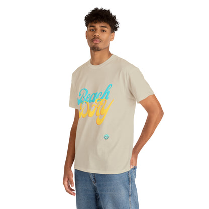 DCAL Beach collection "Beach Day" Unisex Heavy Cotton Tee