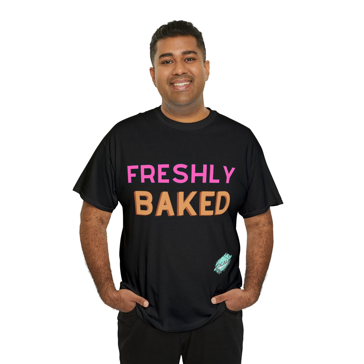 DCAL Graphic Tees "Freshly Baked" Unisex Heavy Cotton Tee