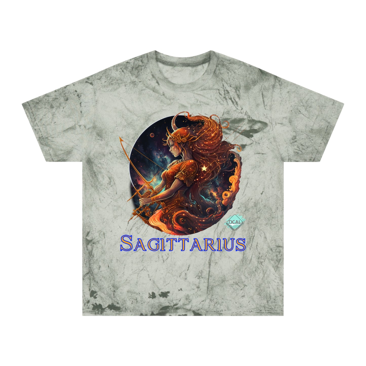 DCAL Zodiac Collection "Sagittarius" Color Blast T-Shirt