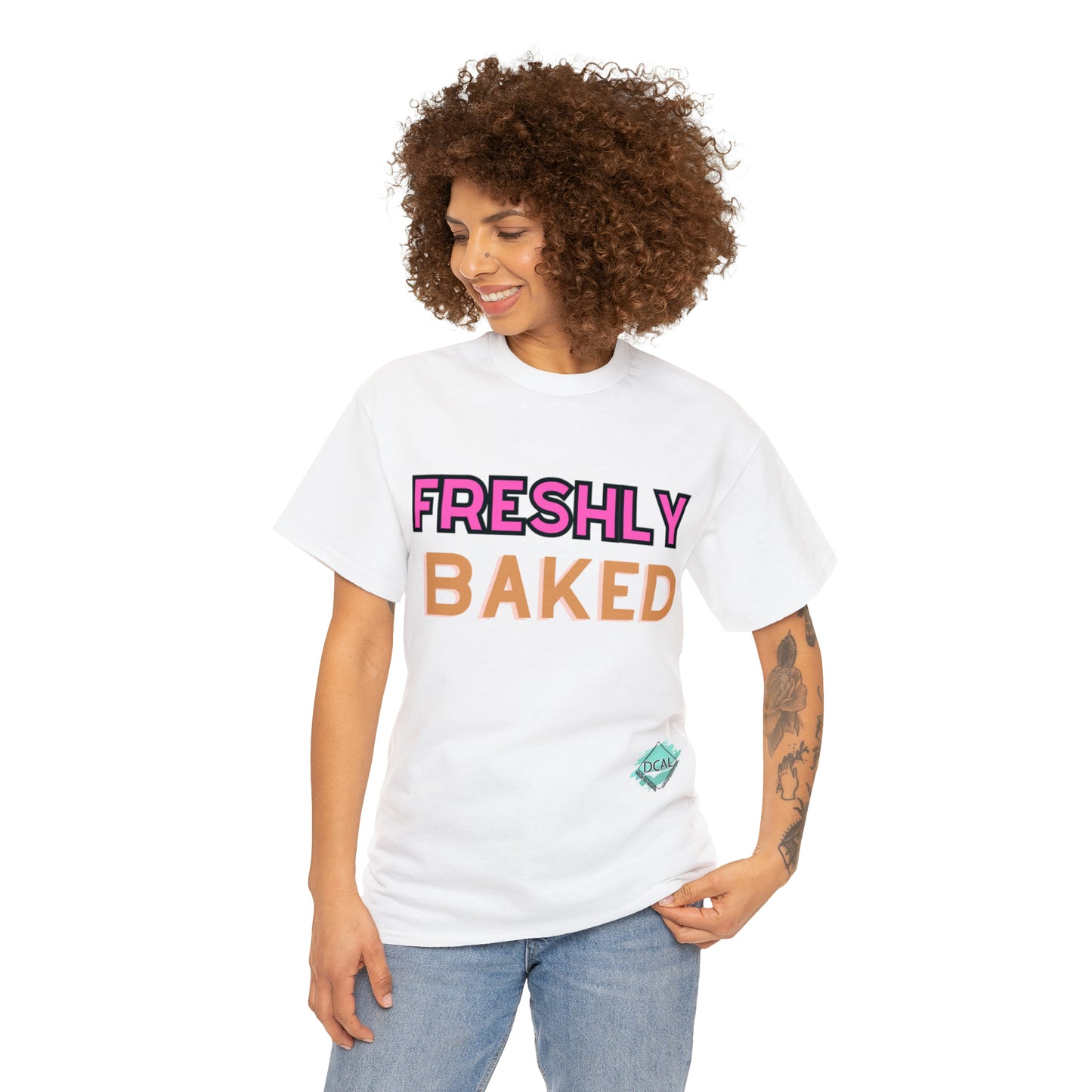 DCAL Graphic Tees "Freshly Baked" Unisex Heavy Cotton Tee