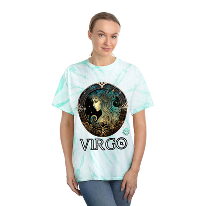 DCAL Zodiac Collection "VIRGO" Tie-Dye Tee, Cyclone