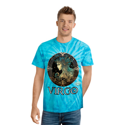 DCAL Zodiac Collection "VIRGO" Tie-Dye Tee, Cyclone