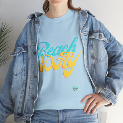DCAL Beach collection "Beach Day" Unisex Heavy Cotton Tee