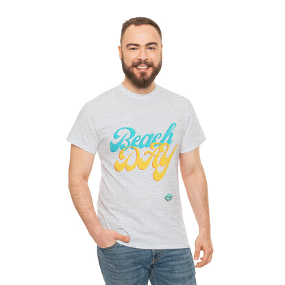 DCAL Beach collection "Beach Day" Unisex Heavy Cotton Tee