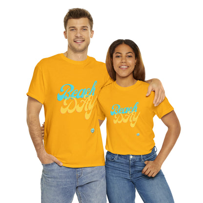 DCAL Beach collection "Beach Day" Unisex Heavy Cotton Tee