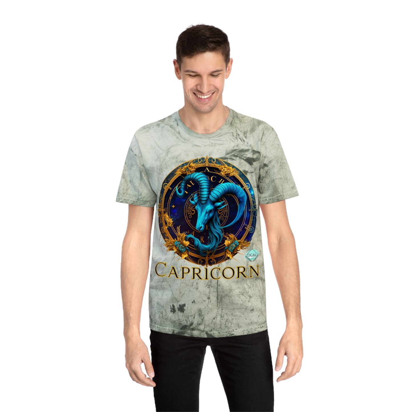 DCAL Zodiac Collection "Capricorn" Unisex Color Blast T-Shirt