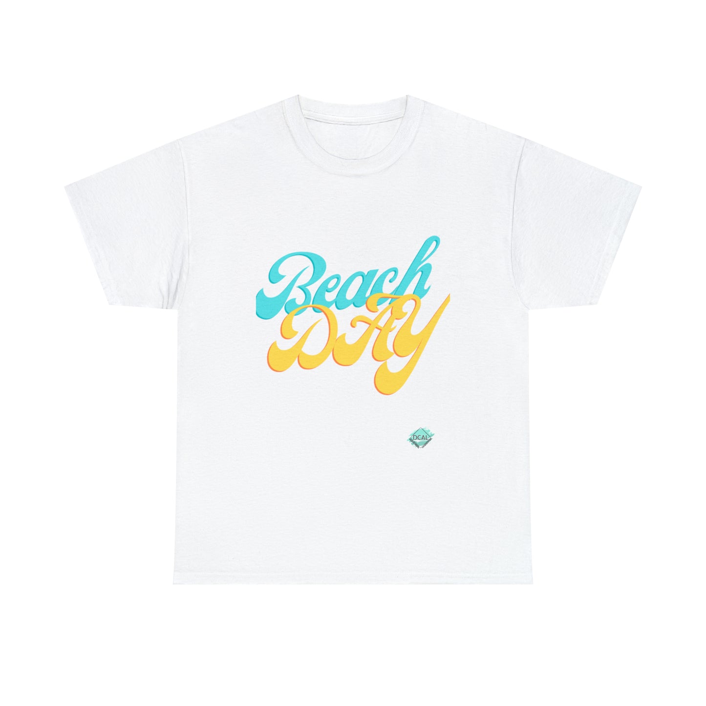 DCAL Beach collection "Beach Day" Unisex Heavy Cotton Tee