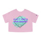 DCAL Graphic Tees "Aint Thats your Friend?" Champion Women's Heritage Cropped T-Shirt