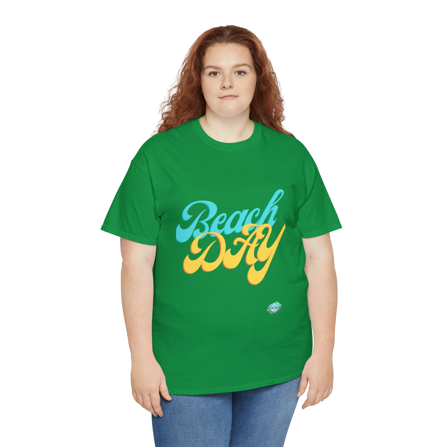 DCAL Beach collection "Beach Day" Unisex Heavy Cotton Tee